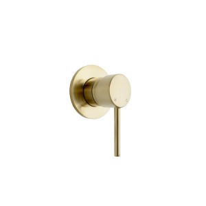 Bloom Wall Mixer Brushed Brass